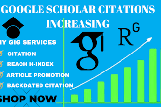 increase google scholar citations, backdated citations on researchgate journal