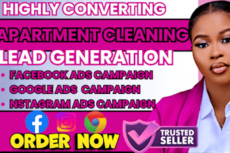 apartment cleaning leads airbnb cleaning leads cleaning facebook ads google ads