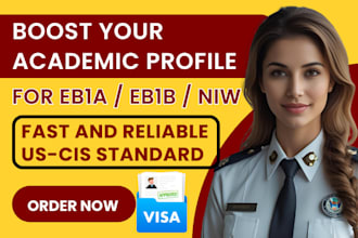write publish article boost citation for eb1a eb1b eb1 create researcher profile
