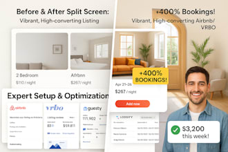 setup, list, optimize airbnb, vrbo, guesty, lodgify, hostaway, ownerrez, expedia