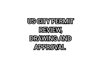 do architectural stamp, mep stamp, pe stamp, and seal for USA city permit