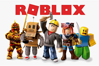 build a full roblox game for you
