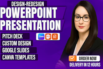 design,redesign, replicate anything on canva, do powerpoint presentation