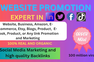 do website promotion, link shoutout, share link, fb yt ig to 100m uk us audience