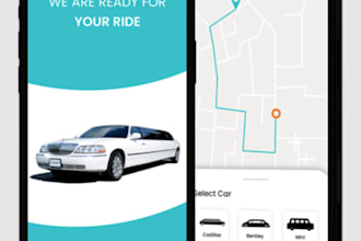 build a custom limousine booking app, limousine app, limousine booking website