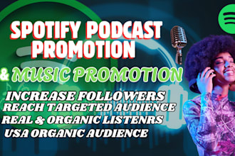 professionally promote your spotify to targeted audience