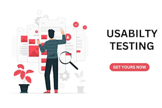 do user testing for your website, android app, ios app webs