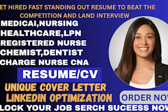 craft healthcare medical nurse pharmacy chemist resume