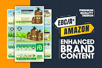 design high converting amazon listing images and a plus content