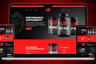 create private label nutraceutical website supplement website peptide website