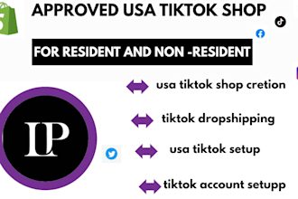 create USA tiktok shop setup tiktok shop manage tiktok shop USA account
