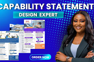 design capability statement, winning government capability statement