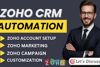 setup zoho CRM zoho automation zoho workflow zoho lead management zoho marketing
