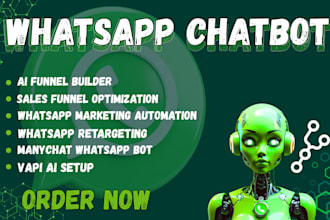 automate whatsapp sales funnel with CRM sync, n8n vapi retargeting and manychat