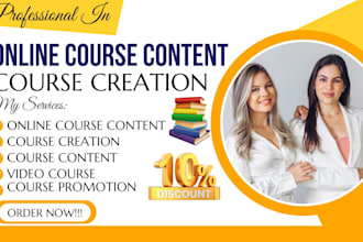 do online course creation, online course promotion,  anki, ebook online course