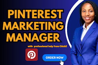 be your pinterest marketing manager SEO manager to boost website traffics