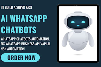 do whatsapp chatbot automation, fix whatsapp business API vapi ai n8n automation
