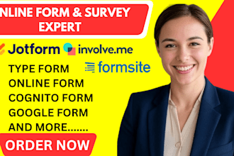 build jotform, involve me, interact, formsite online