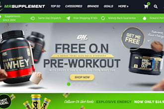 build a private label supplement shopify store nutraceutical supplement website