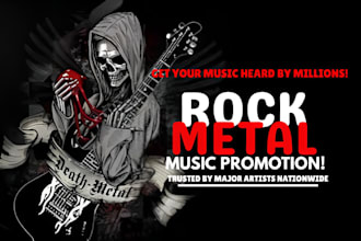 promote your rock or metal music on spotify, pitch to real fans and 900 curators