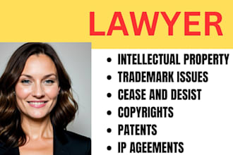 be your copyright, trademark, patent, and IP lawyer