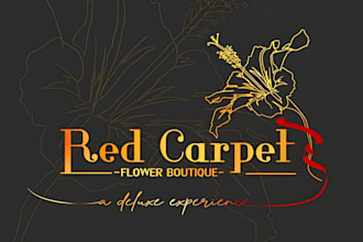 do nice floral, garden, female, pink, flower shop logo and any graphics design