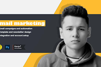 design professional mailchimp email template newsletter