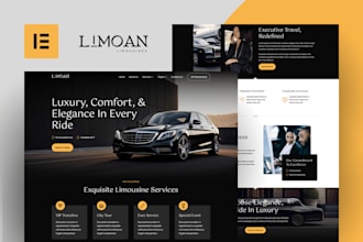 build taxi booking website, limousine, chauffeur website with booking feature