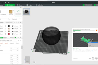 slice stl and modify for 3d printing on bambu lab
