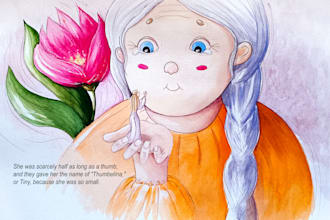 create a whimsical childrens book for you