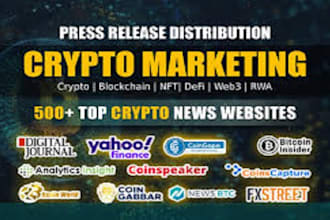 do crypto press release, yahoo press release, press release distribution