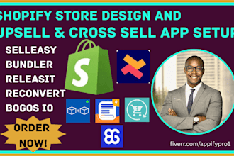 setup shopify upsell and cross sell selleasy bundler releasit reconvert bogosai