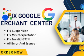 fix google merchant center suspension and link your shopify store