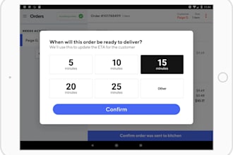 create an auto accept and decline bot system for doordash orders