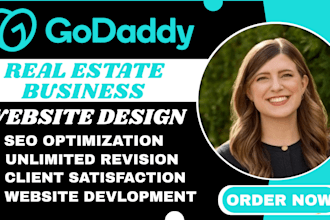 design godaddy websites godaddy ecommerce and real estate website