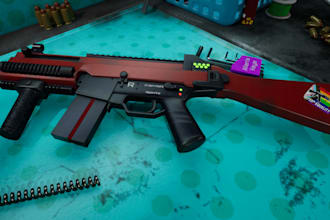 3d model and texture a game ready asset