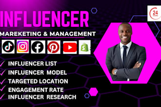 find best instagram, youtube, tiktok influencers list for influencer marketing