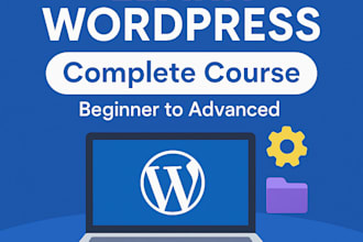 teach you wordpress from zero to website hero