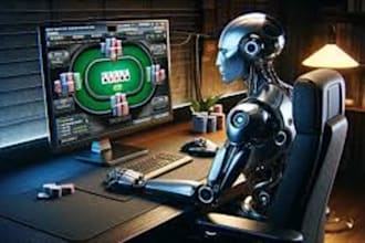 develop ai poker bot,trading bot,ludo, crash game,ai model,gto plosolver,igaming