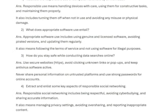 do typing for school questions papers and student notes