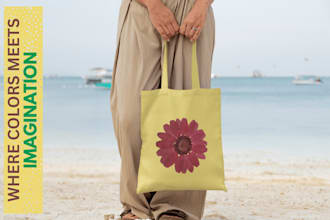 design eye catching tote bags designs