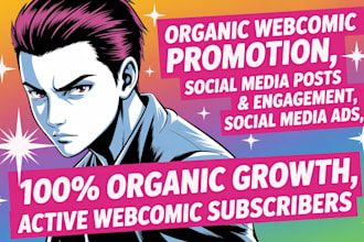 do promote your webtoon to boost views, engagement and subscribers