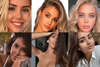 make ai influencer model ai faceswap instagram model ai headshot
