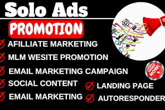 run solo ads campaign blast solo email for traffic