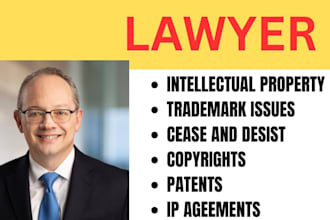 be your copyright, trademark, patent, and IP lawyer