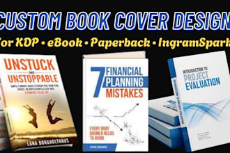 do book cover design, kdp, ingramspark cover, paperback for amazon success