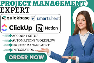 setup proofhub quickbase smartsheet automation scrum clickup notion workflow