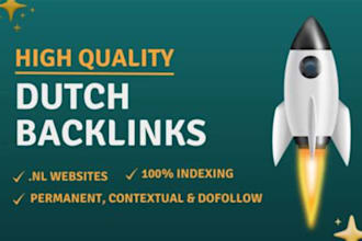manually create dutch backlinks with dutch domain names