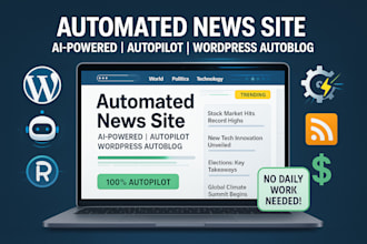 build automated news website with ai wordpress autoblog on autopilot