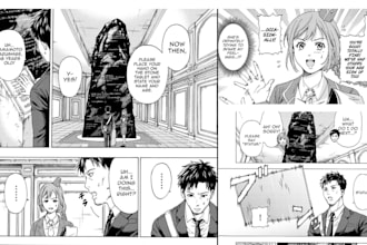 webtoon, manga, comic pages, color and convert to webtoon format